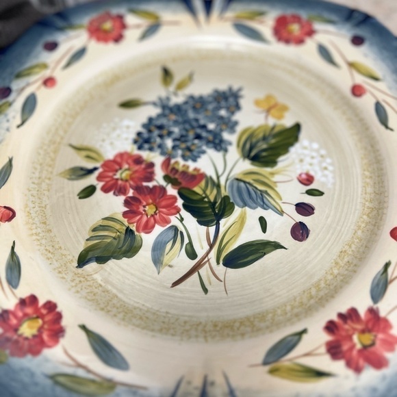 Retired Certified International PAMELA GLADDING FLORA Dinner Plate 11" - Picture 7 of 7